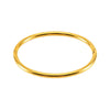 Simple Niche Oval 316L Stainless Steel And 18K Titanium Steel Electroplated Bracelet