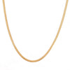 Simple Niche Personality Explosions Women's Stainless Steel 18K Gold Plated Blade Chain Necklace With Geometric Styling