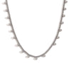 Simple Niche Temperament Women's Necklace Stainless Steel 18K Gold Plated With Bohemian Beads Tassel Geometric Design