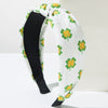 Simple Printed Cloth Headband For Women With Clover Poll Dot Pattern