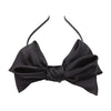 Simple Retro Black Bow Hair Hoop Sweet Cute Fine Hairband Fairy Style Hair Accessory For Women