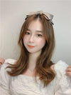 Simple Retro Black Bow Hair Hoop Sweet Cute Fine Hairband Fairy Style Hair Accessory For Women