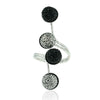 Simple Retro Women's Ring Alloy Resin