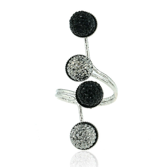 Simple Retro Women's Ring Alloy Resin