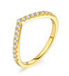 Simple Row Drill V Shaped Moissanite Wedding Ring In 925 Silver And Pt950 Platinum With Geometric Design And Electroplating For Men And Women
