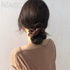 Simple Satin Hair Tie Handmade Geometric High Elastic Elastic Hair Ring Head Rope For Women
