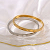 Simple Small Love Heartshaped Diamondencrusted Shiny Titanium Steel Bracelet For Women With 18K Vacuum Plating