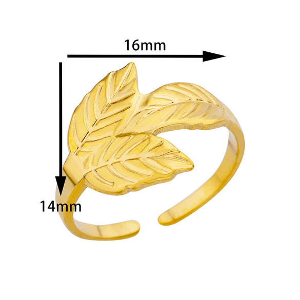 Simple Stainless Steel Geometric Heartshaped Hydraulic Ring For Women With Electroplating Design