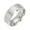 Simple Stainless Steel Geometric Ring Jewelry With Electroplating