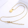 Titanium Steel 18K Gold Plated Fashion No Inlaid