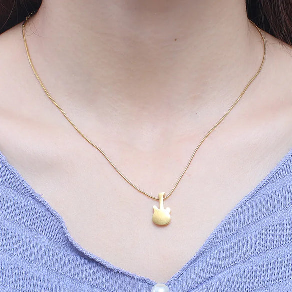 Titanium Steel 18K Gold Plated Fashion No Inlaid