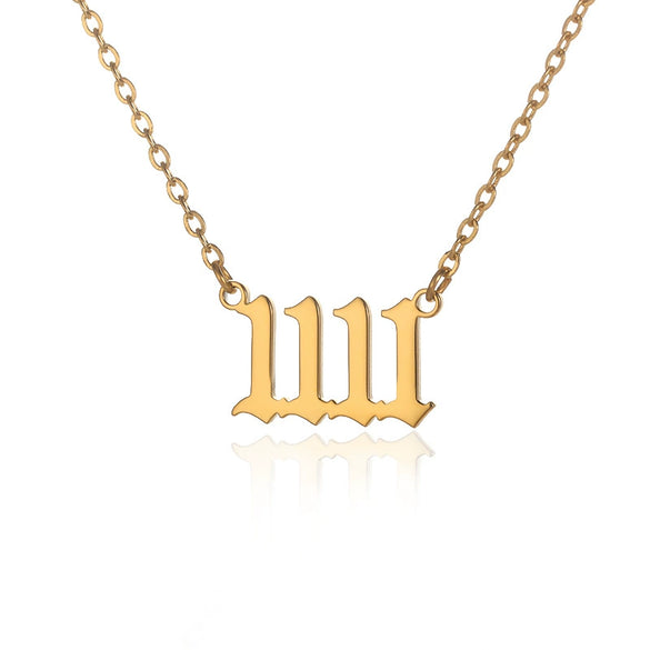 Simple Stainless Steel Letter Square Heart Pendant Necklace With Electroplating And O Chain Styling Animals And Zodiac