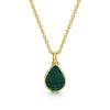 Simple Stainless Steel Necklace With Heart Shape Pendant And Electroplating