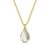 Simple Stainless Steel Necklace With Heart Shape Pendant And Electroplating