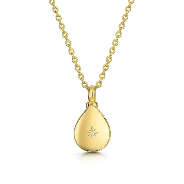 Simple Stainless Steel Necklace With Heart Shape Pendant And Electroplating