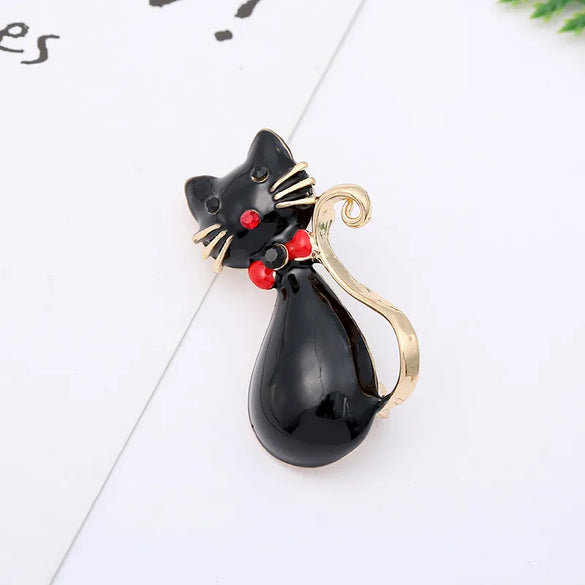 Simple Style Animal Alloy Enamel Artificial Pearls Rhinestones Unisex Brooches