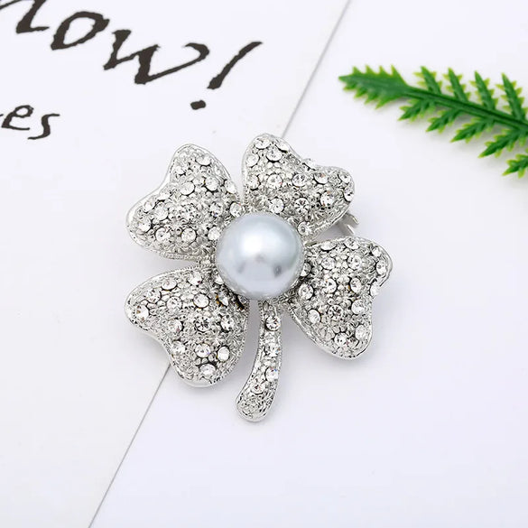 Simple Style Animal Alloy Enamel Artificial Pearls Rhinestones Unisex Brooches