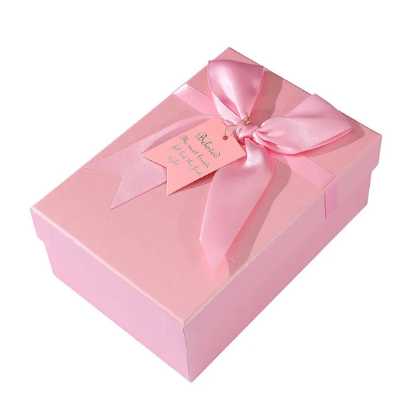 Simple Style Bow Knot Cardboard Daily Gift Wrapping Supplies