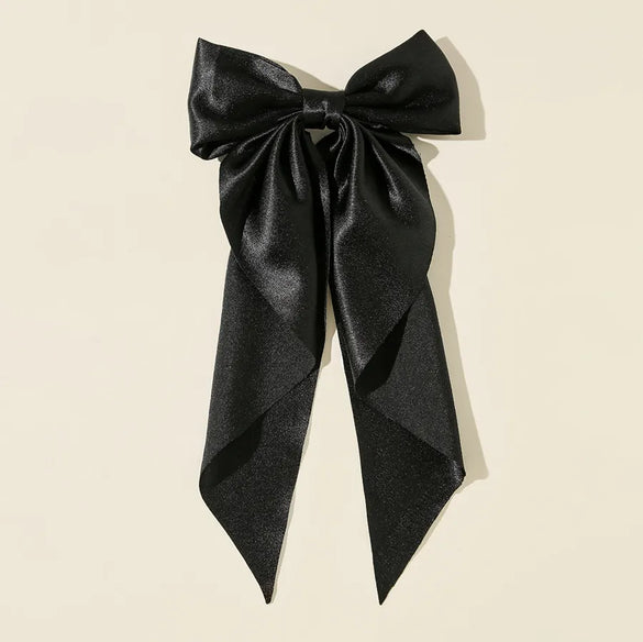 Women'S Simple Style Bow Knot Cloth Patchwork Hair Tie