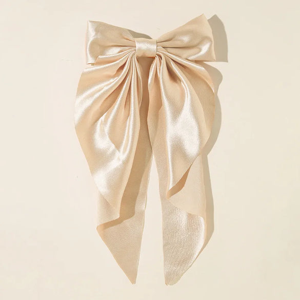 Women'S Simple Style Bow Knot Cloth Patchwork Hair Tie