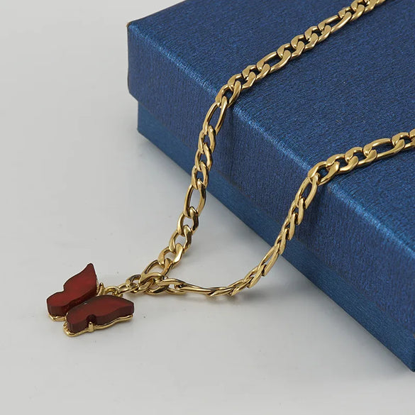 Wholesale Jewelry Simple Style Bow Knot 304 Stainless Steel Zircon 18K Gold Plated Plating Anklet