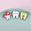 Simple Style Cartoon Alloy Stoving Varnish Unisex Brooches