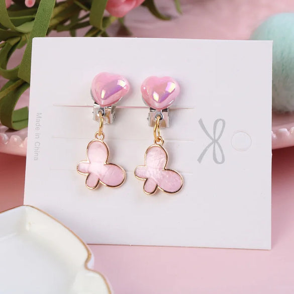 Simple Style Classic Style Animal Fruit Alloy Girl'S Ear Cuffs Earrings