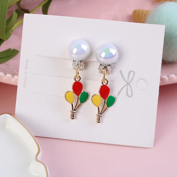 Simple Style Classic Style Animal Fruit Alloy Girl'S Ear Cuffs Earrings