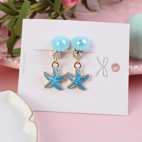 Simple Style Classic Style Animal Fruit Alloy Girl'S Ear Cuffs Earrings