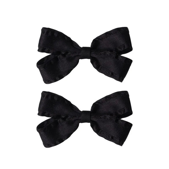Simple Style Classic Style Bow Knot Cloth Handmade Hair Clip
