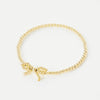 Simple Style Classic Style Bow Knot Imitation Pearl Copper Wholesale Bracelets