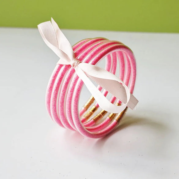 Simple Style Classic Style Bow Knot Silica Gel Wholesale Bracelets