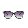 Simple Style Classic Style Color Block Pc Oval Frame Full Frame Women'S Sunglasses