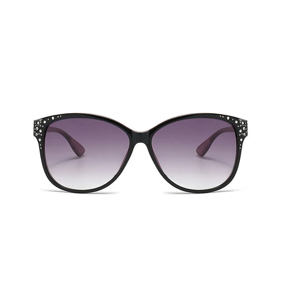 Simple Style Classic Style Color Block Pc Oval Frame Full Frame Women'S Sunglasses