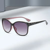 Simple Style Classic Style Color Block Pc Oval Frame Full Frame Women'S Sunglasses