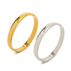 Simple Style Classic Style Commute Solid Color 304 Stainless Steel 18K Gold Plated Bangle In Bulk