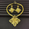 Simple Style Classic Style Flower Alloy Flowers Women'S Jewelry Set