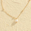 Simple Style Classic Style Geometric 18K Gold Plated Artificial Pearl Copper Wholesale Pendant Necklace