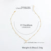 Simple Style Classic Style Geometric 18K Gold Plated Artificial Pearl Copper Wholesale Pendant Necklace