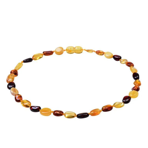 Simple Style Classic Style Geometric Amber Wholesale Necklace
