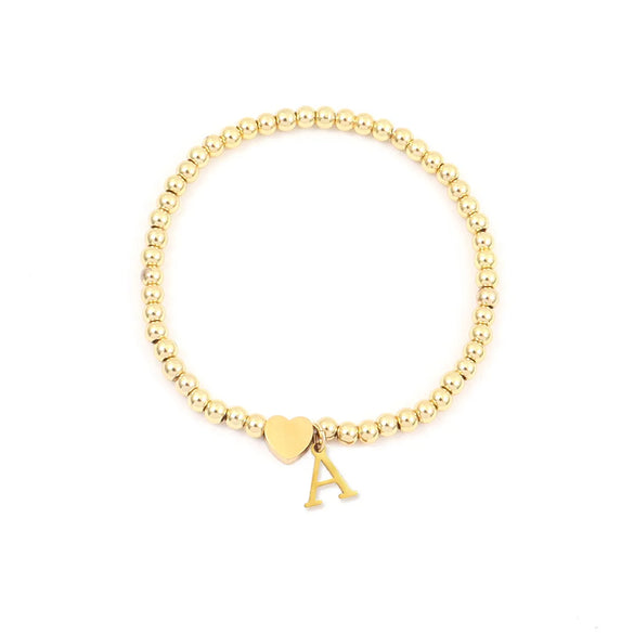 Simple Style Classic Style Letter 201 Stainless Steel 304 Stainless Steel Bracelets In Bulk