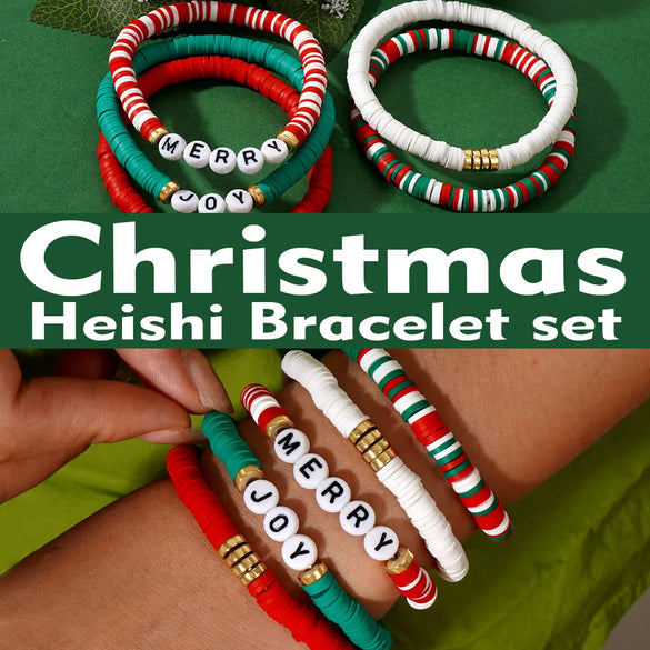 Simple Style Classic Style Letter Soft Clay Iron Gall Stone Wholesale Bracelets