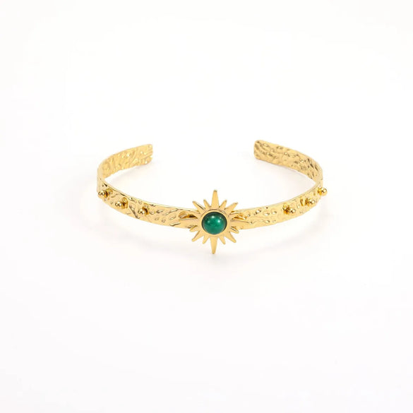 Simple Style Classic Style Solid Color 304 Stainless Steel Wholesale Bangle