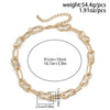 Simple Style Classic Style Solid Color Copper Irregular Plating Men'S Necklace