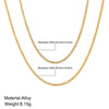 Simple Style Classic Style Solid Color Gold Plated Alloy Wholesale Layered Necklaces