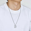 304 Stainless Steel Simple Style Classic Style Three-Dimensional Solid Color Pendant Necklace