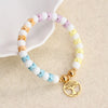 Simple Style Commute Doll Constellation Crown Natural Stone Titanium Steel Wholesale Bracelets