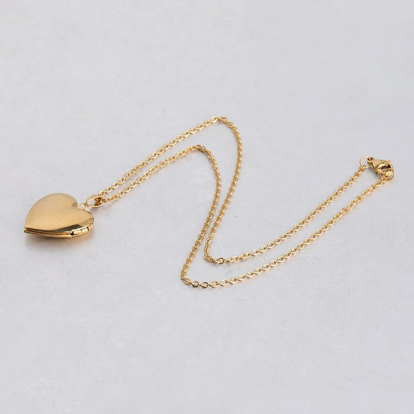 Wholesale Jewelry Simple Style Commute Customization Laser Engraving Solid Color Stainless Steel Plating Pendant Necklace