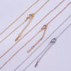 1 Piece Stainless Steel None 18K Gold Plated Solid Color