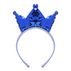 Simple Style Crown Plastic Resin Patchwork Hair Band